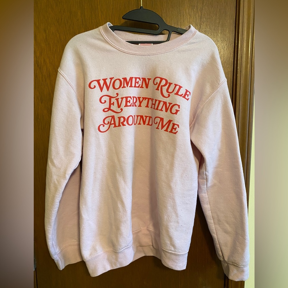 Made Au Gold pink sweatshirt